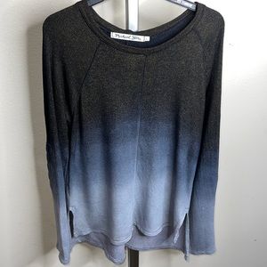 EUC Michael Stars lightweight terry crewneck sweatshirt Large